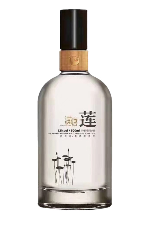 新款晶白酒瓶-002  