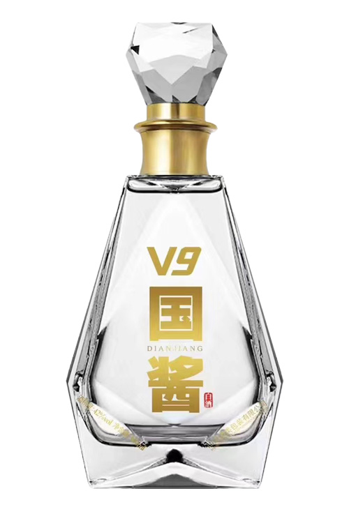 新款晶白酒瓶-003  