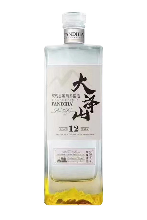 新款晶白酒瓶-004  
